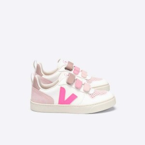 Kids' Veja V-10 V-10 White / Pink | 4891-RNSGY