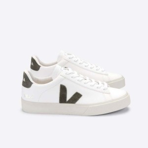 Women's Veja Campo Campo White / Olive | 4251-CXVDG