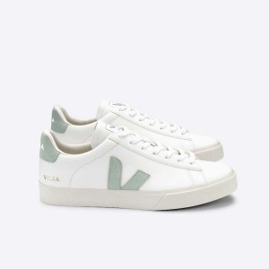 Women's Veja Campo Campo White / Turquoise | 7815-YEMNF