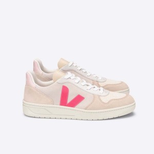 Women's Veja V-10 V-10 Beige / Rose | 7250-FLPKT