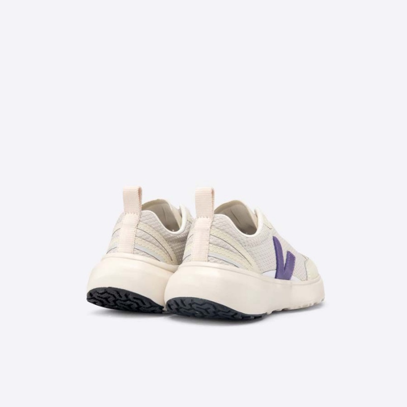 Kids' Veja Canary Canary Beige / Purple | 3094-FPWZV