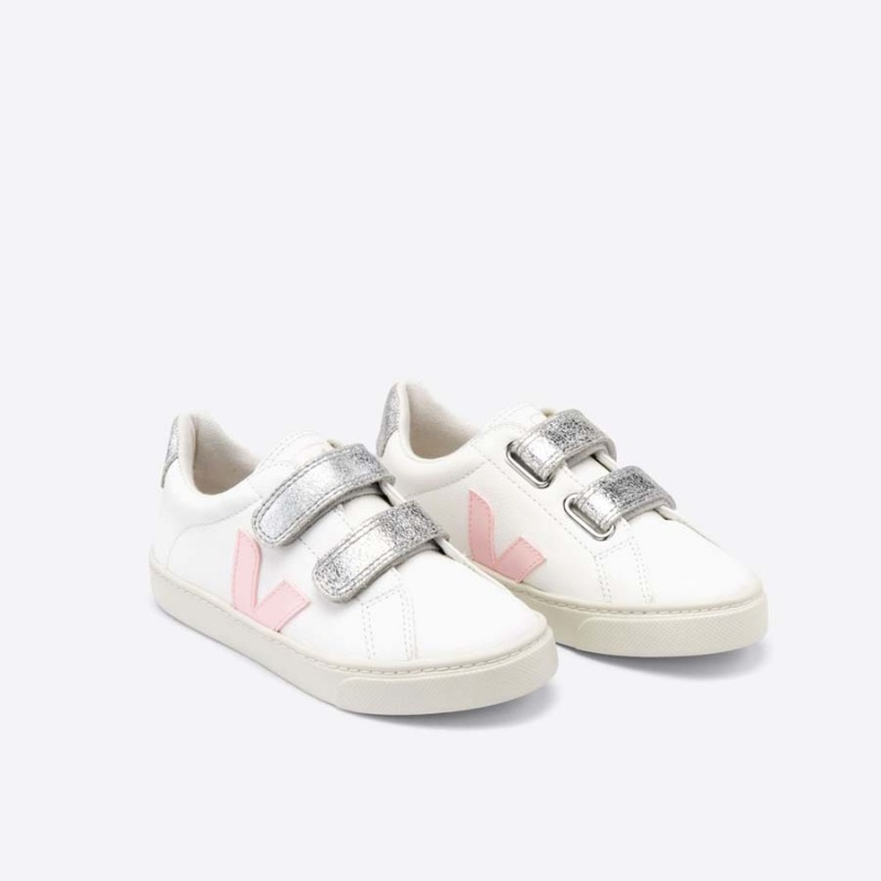 Kids' Veja Esplar Esplar White / Silver | 7316-YVRKL