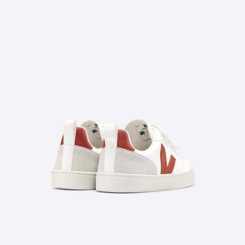 Kids' Veja V-10 V-10 White / Red | 1670-DTFYZ