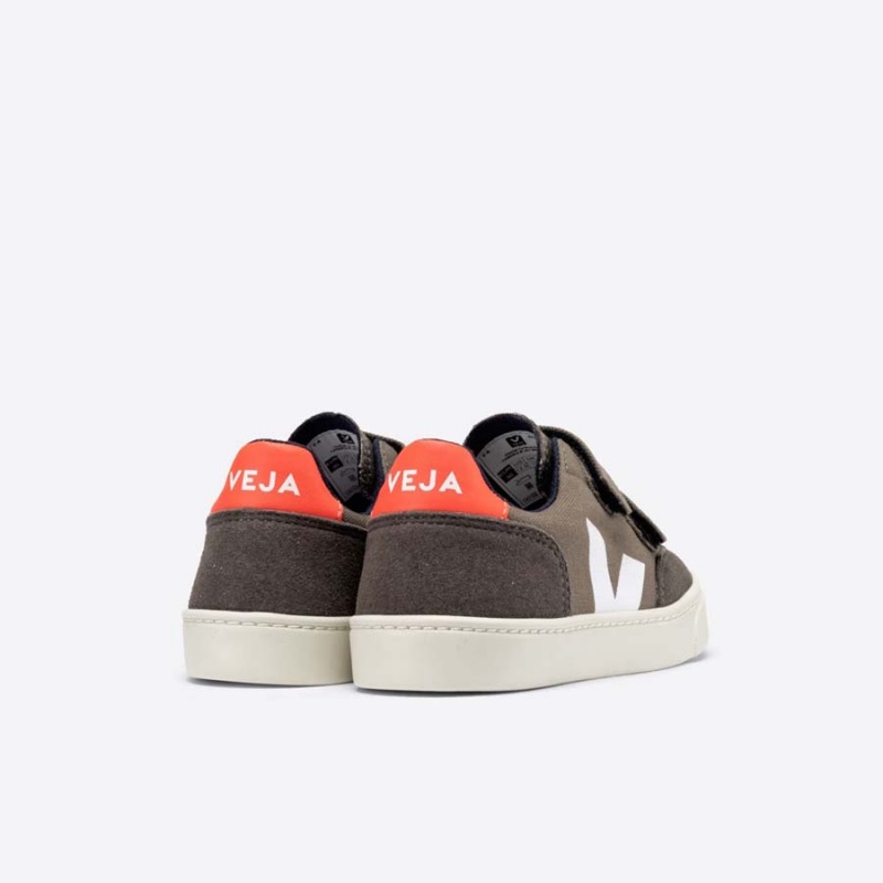 Kids' Veja V-12 V-12 Grey Brown / Orange | 9580-PDIJY