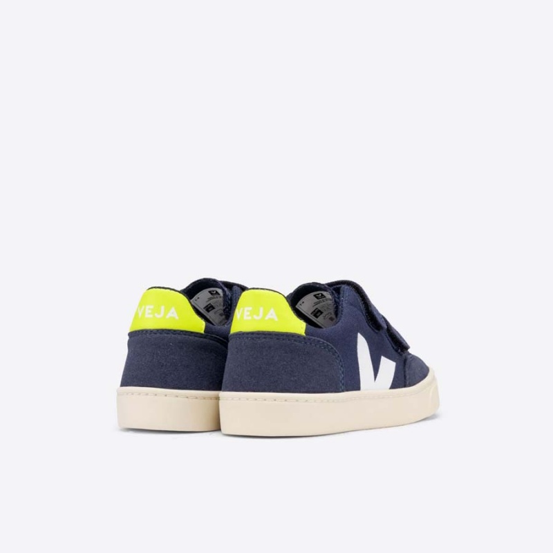 Kids' Veja V-12 V-12 Navy / Yellow | 9523-GWVTC