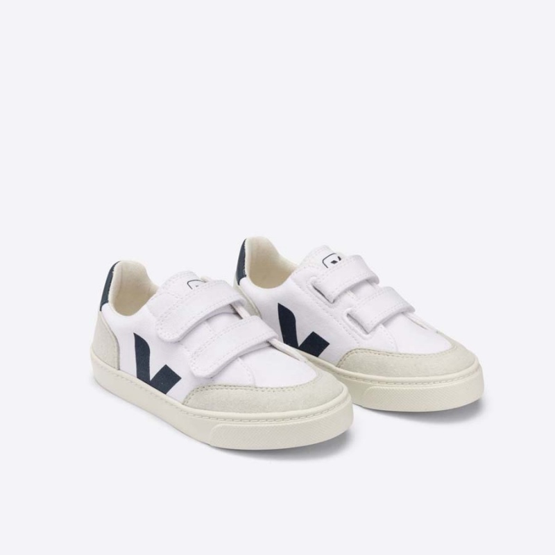 Kids' Veja V-12 V-12 White / Beige | 3579-LQBMY