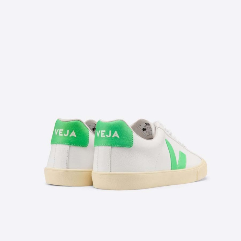 Men's Veja Esplar Esplar White / Green | 2841-FXEIZ