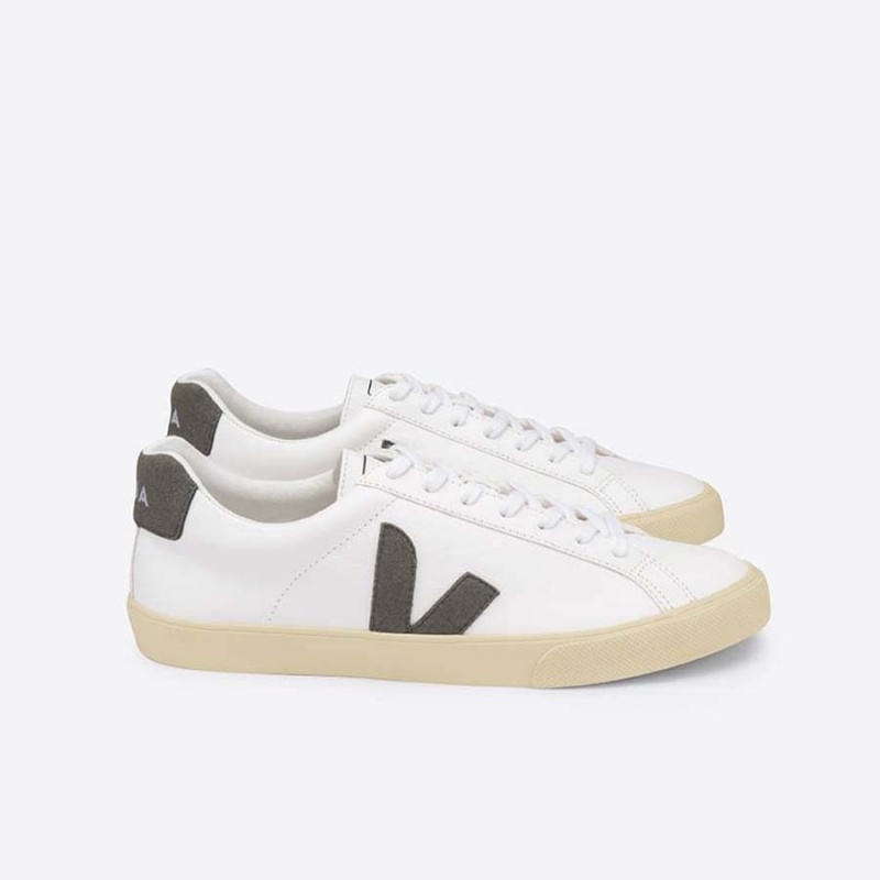 Men\'s Veja Esplar Esplar White / Grey Brown | 0581-NHZLA