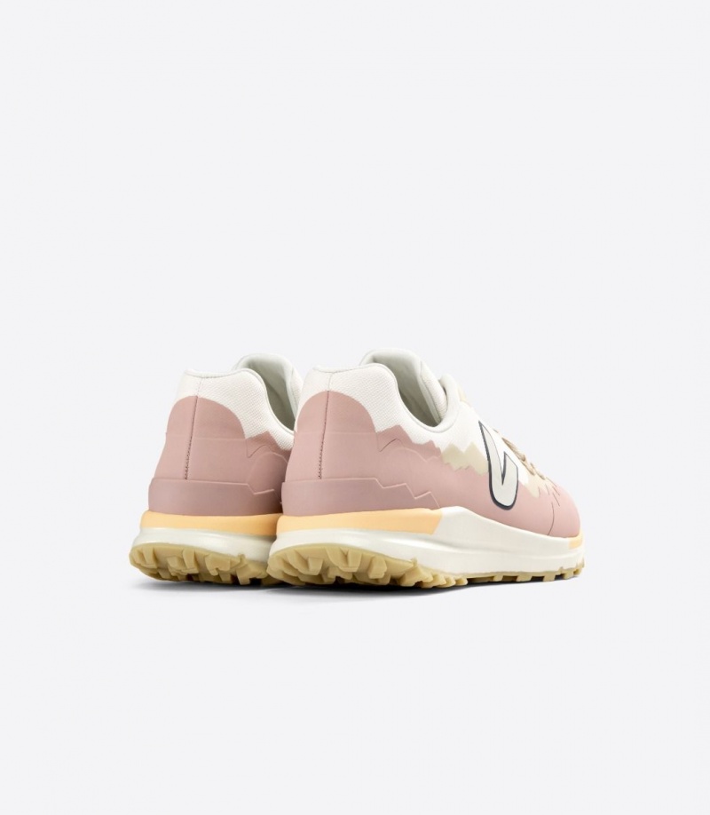 Men's Veja Fitz Roy Trek Shell White/Pink | 0218-WFDHK