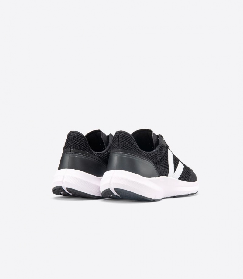 Men's Veja Marlin V-knit Black/White | 2038-OQWHF