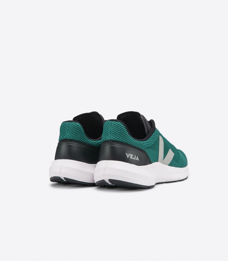 Men's Veja Marlin V-knit Green/Gray | 9680-YTAOG