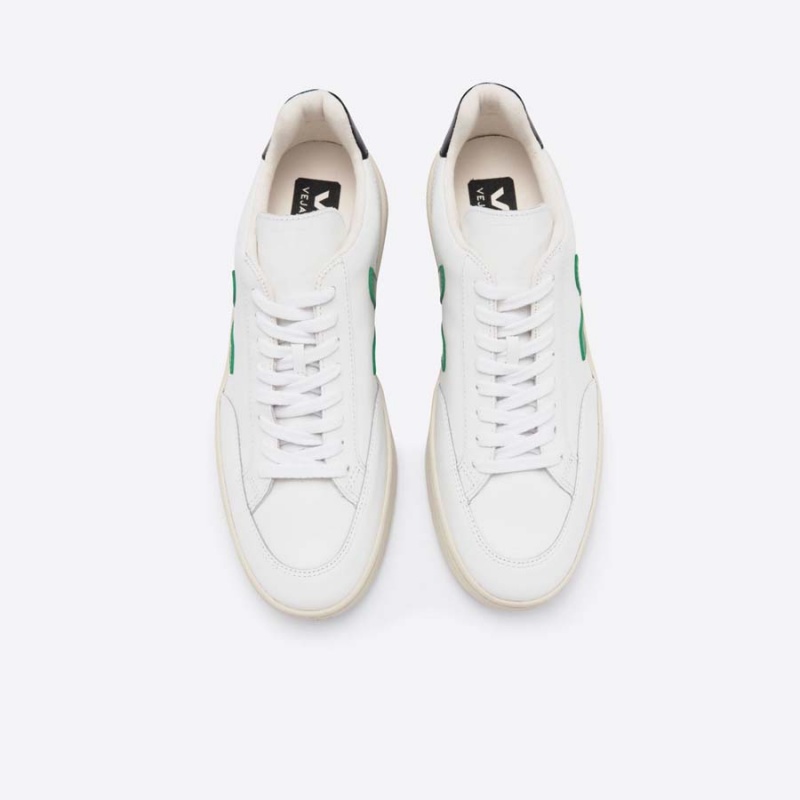 Men's Veja V-12 V-12 White / Black | 8201-XOLNU