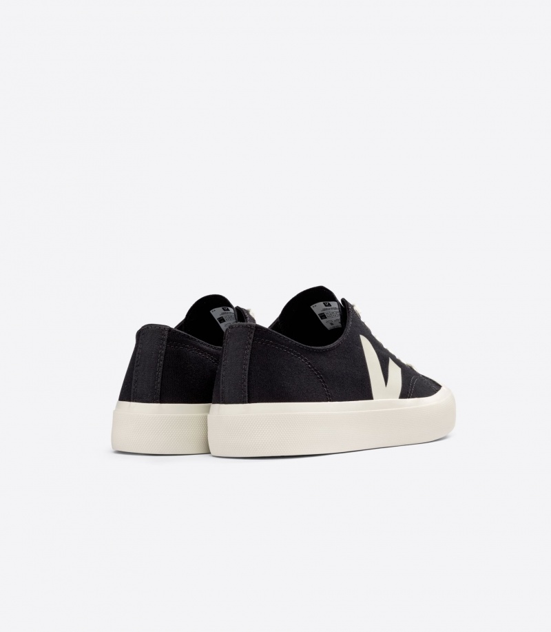 Men's Veja Wata II Low Ripstop Black | 8673-NFPSJ