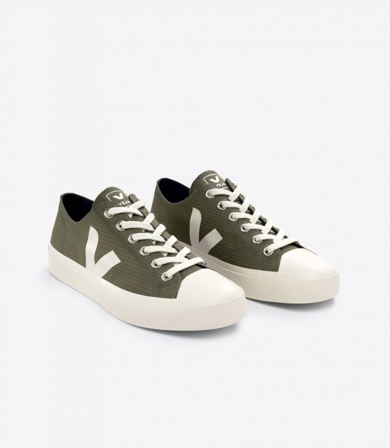 Men's Veja Wata II Low Ripstop Kaki Pierre | 1269-IMUJB