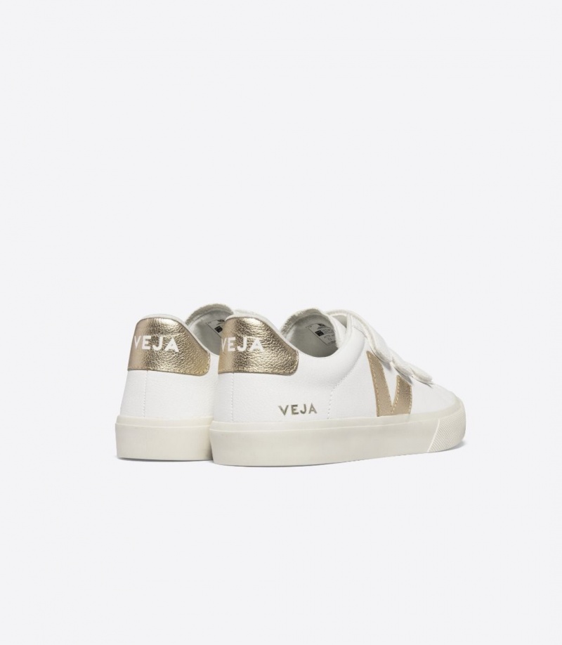 Women's Veja Recife Chromefree Leather White | 3789-VUTNZ