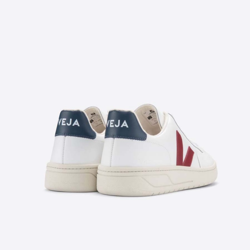 Women's Veja V-12 V-12 White / Navy | 5470-SYVBQ