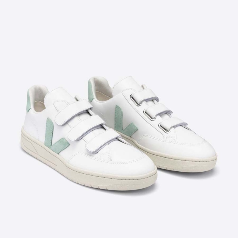 Women's Veja V-Lock V-Lock White / Turquoise | 1674-VLEXD