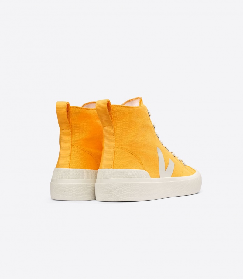 Women's Veja Wata II Canvas Yellow | 2634-LBVZY